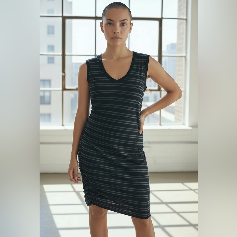 EUC - T By Alexander Wang - Sleeveless asymmetrical jersey dress - size medium